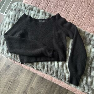 Express cropped sweater